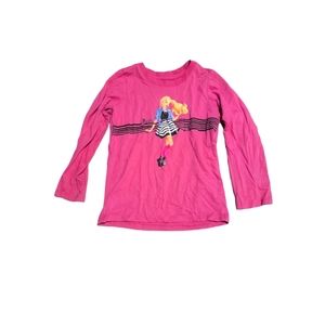 Girls long sleeve barbie shirt.